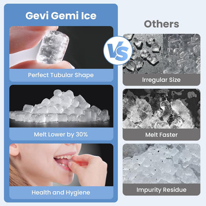 Gevi V2.0 Nugget Ice Maker – 38 Lbs/24H