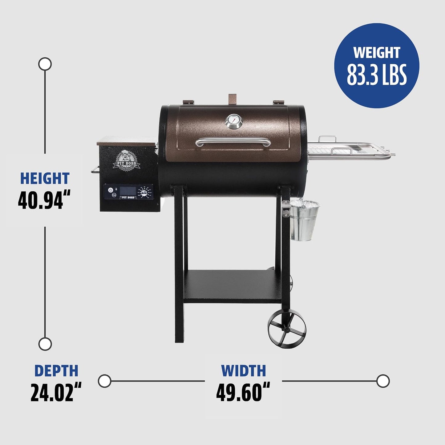 Pit Boss 440 Wood Pellet Grill & Smoker – 518 Sq. In.