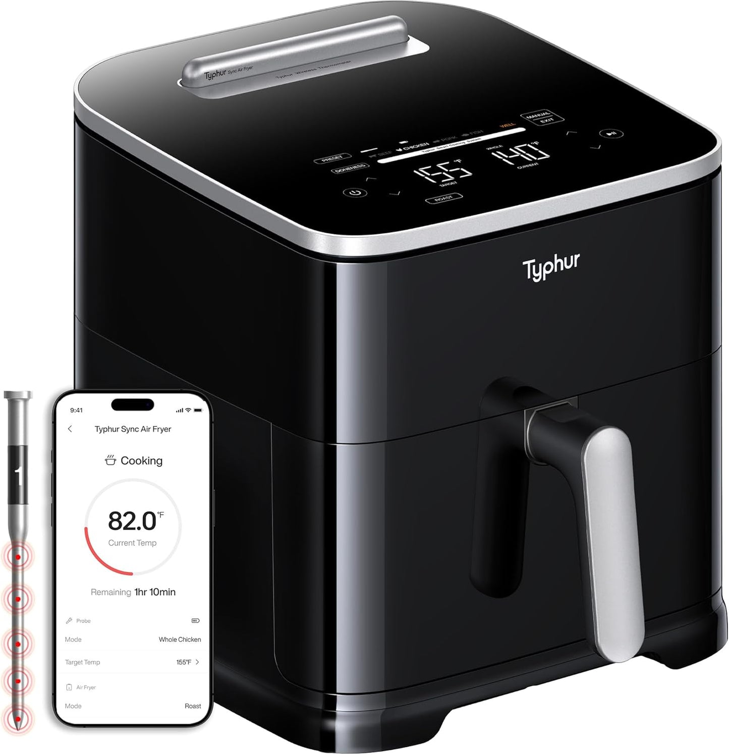 Typhur Dome 2 Smart Air Fryer, 15-in-1 – Large