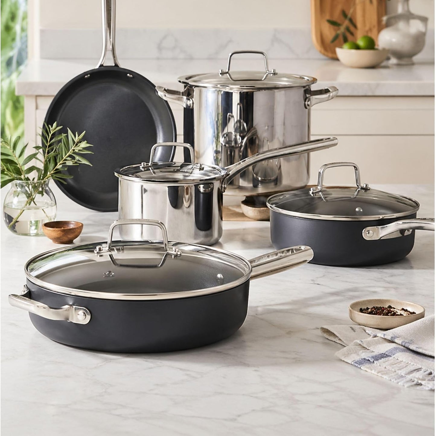 Alva Maestro 9-Piece Ceramic Cookware Set