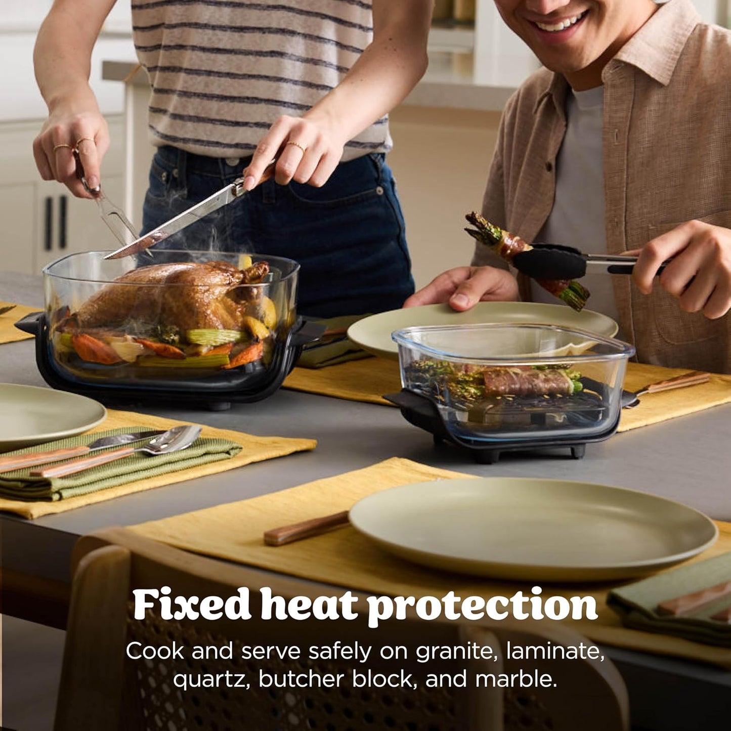 Ninja Crispi Glass Air Fryer, 4-in-1 – FN101GY