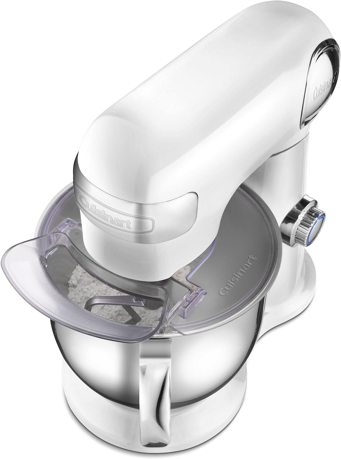 Cuisinart SM-50NAS 5.5-Qt Stand Mixer, 12-Speed – White
