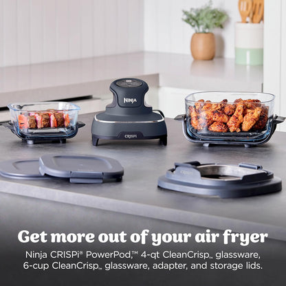 Ninja Crispi Glass Air Fryer, 4-in-1 – FN101GY