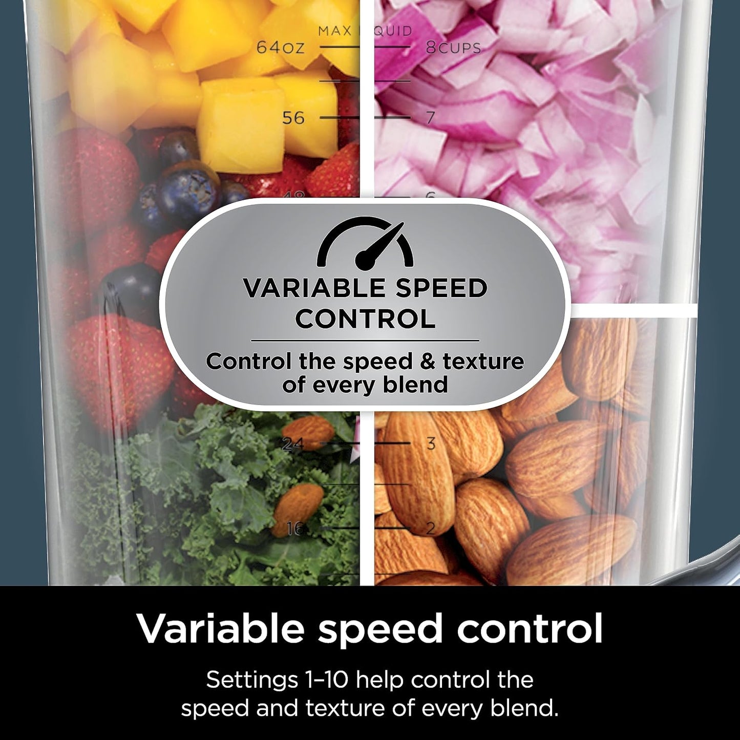 Ninja Detect Blender, 72 Oz, 1800W – TB301