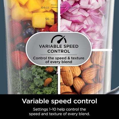 Ninja Detect Blender, 72 Oz, 1800W – TB301
