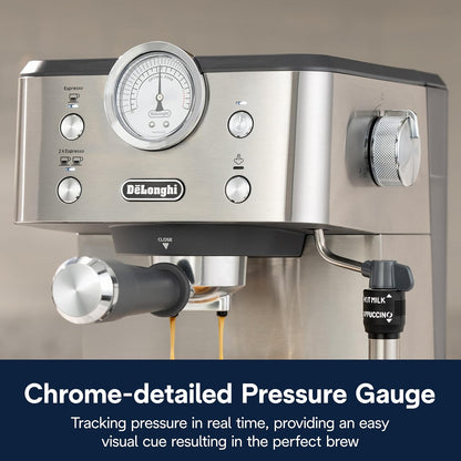 De'Longhi Classic Signature Espresso Machine – Milk Frother