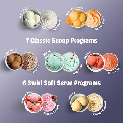Ninja CREAMi Scoop & Swirl 13-in-1 – NC701