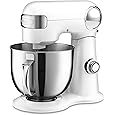 Cuisinart SM-50NAS 5.5-Qt Stand Mixer, 12-Speed – White