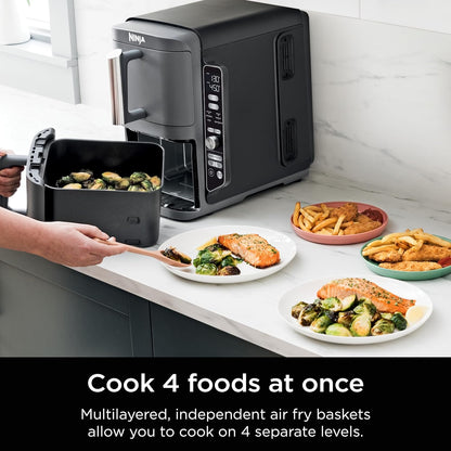 Ninja Air Fryer DoubleStack XL, 10 Qt, 6-in-1 – SL401