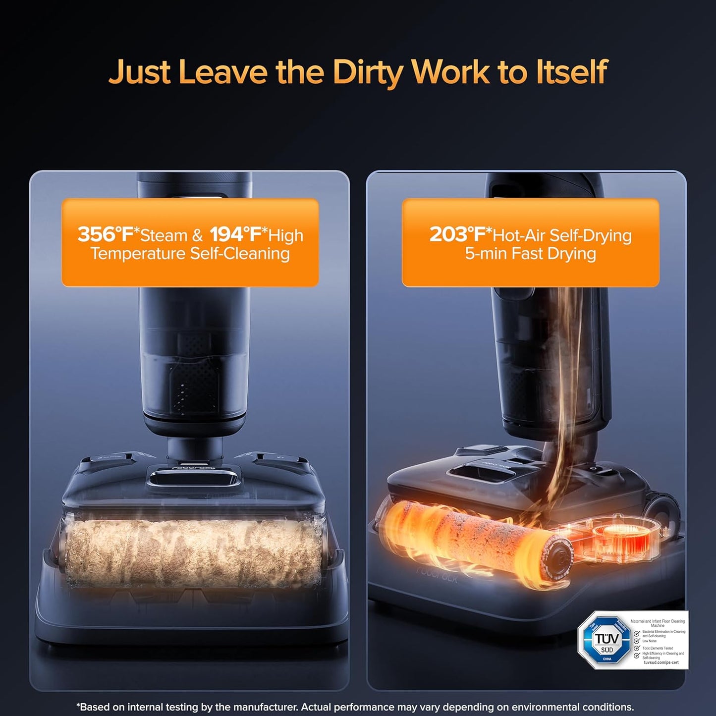 Roborock F25 Ultra Steam Wet & Dry Vacuum Mop