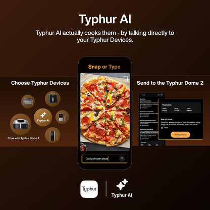 Typhur Dome 2 Smart Air Fryer, 15-in-1 – Large