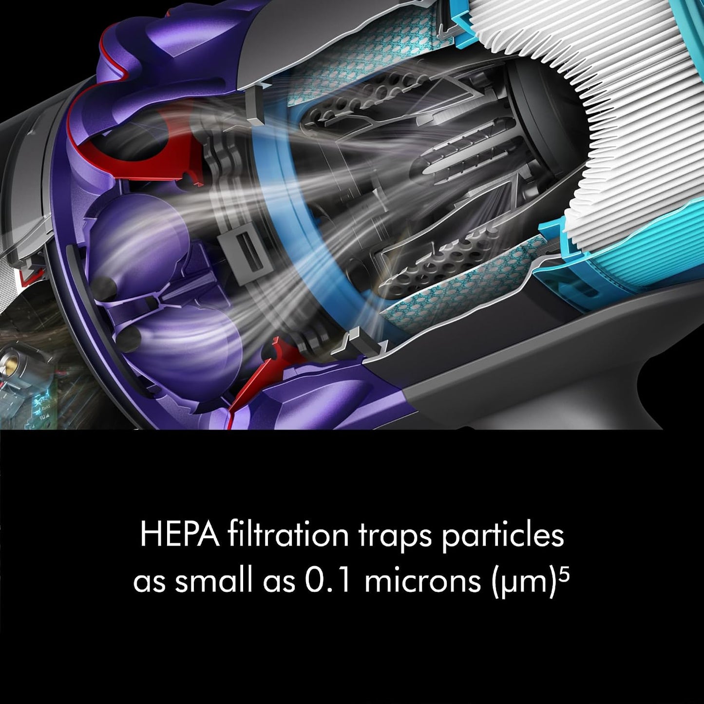 Dyson Gen5detect Cordless Vacuum, 280AW – 70 Min