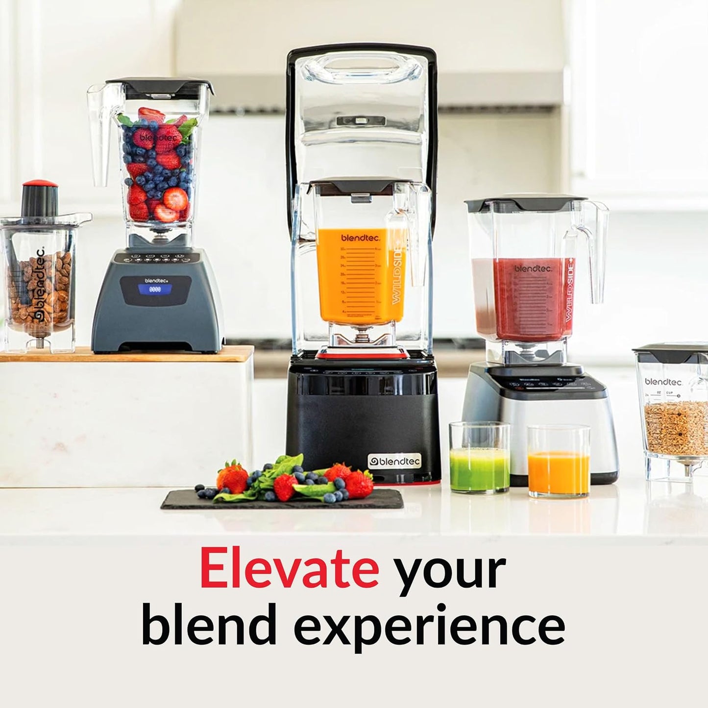 Blendtec Total Blender Classic, 75-Oz FourSide Jar – Black