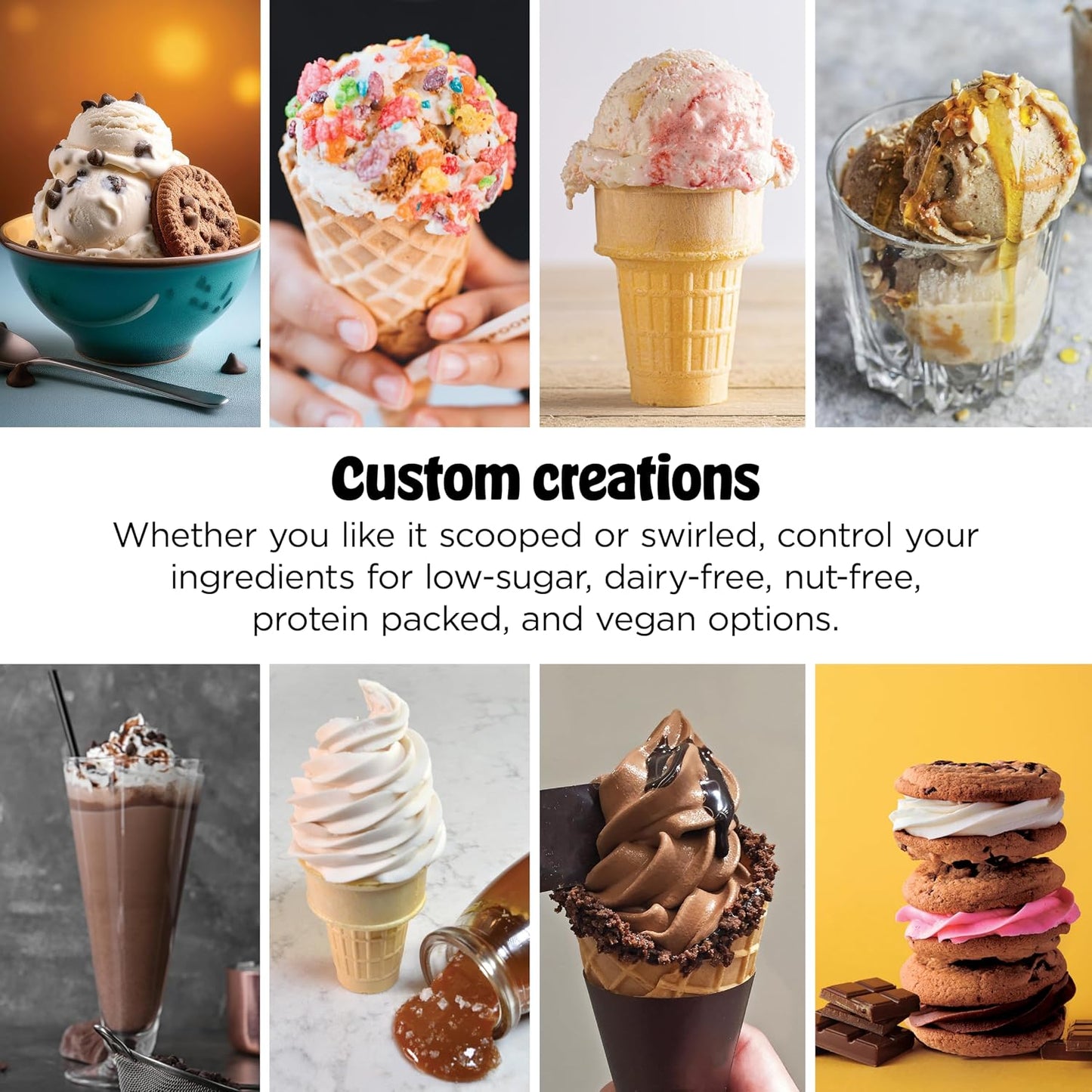 Ninja CREAMi Scoop & Swirl 13-in-1 – NC701
