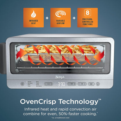 Ninja Flip Toaster Oven & Air Fryer, 8-in-1 – SP151