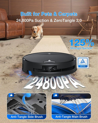 ECOVACS DEEBOT T80S Omni Robot Vacuum & Mop, 24,800Pa – 2026