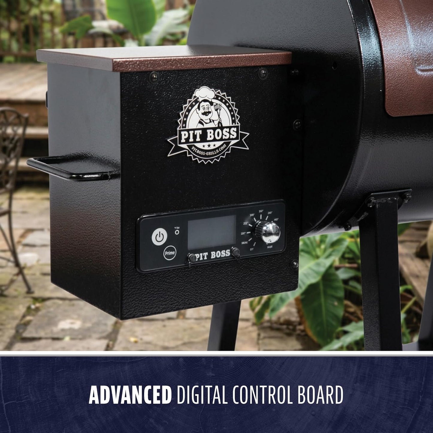Pit Boss 440 Wood Pellet Grill & Smoker – 518 Sq. In.