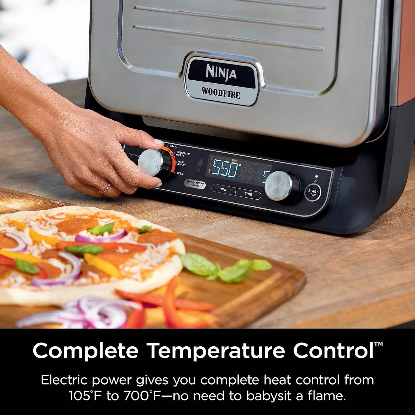 Ninja Woodfire Oven & Smoker, 8-in-1