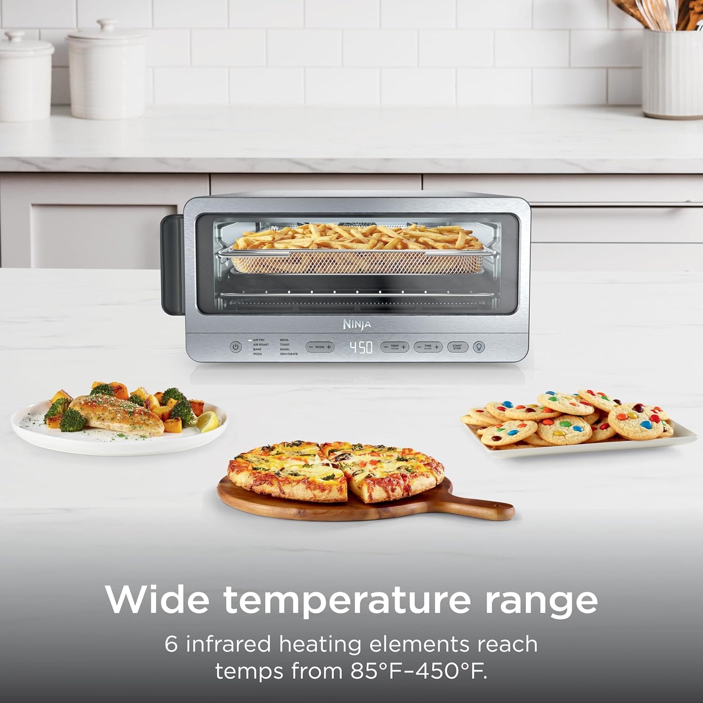 Ninja Flip Toaster Oven & Air Fryer, 8-in-1 – SP151