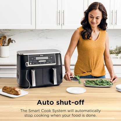 Ninja Foodi DualZone Smart XL Air Fryer, 10Qt