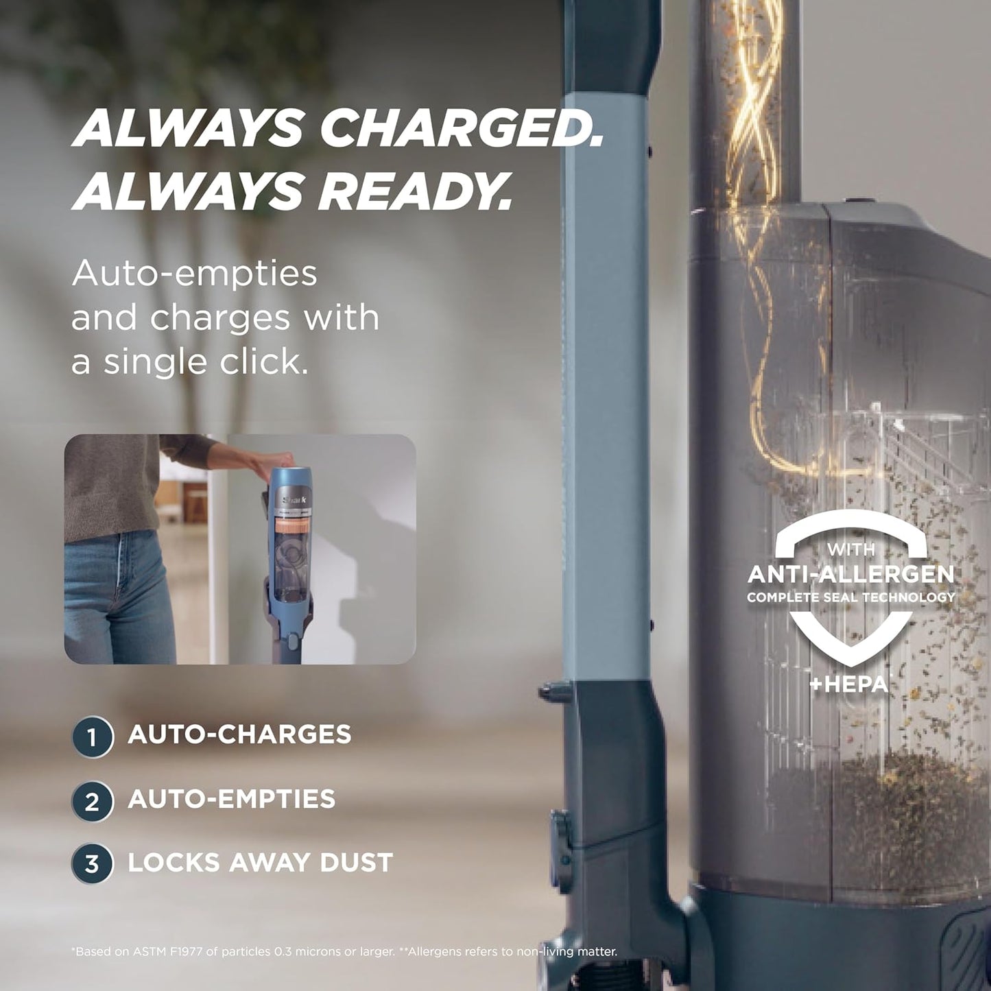 Shark PowerDetect Speed Clean & Empty Vacuum