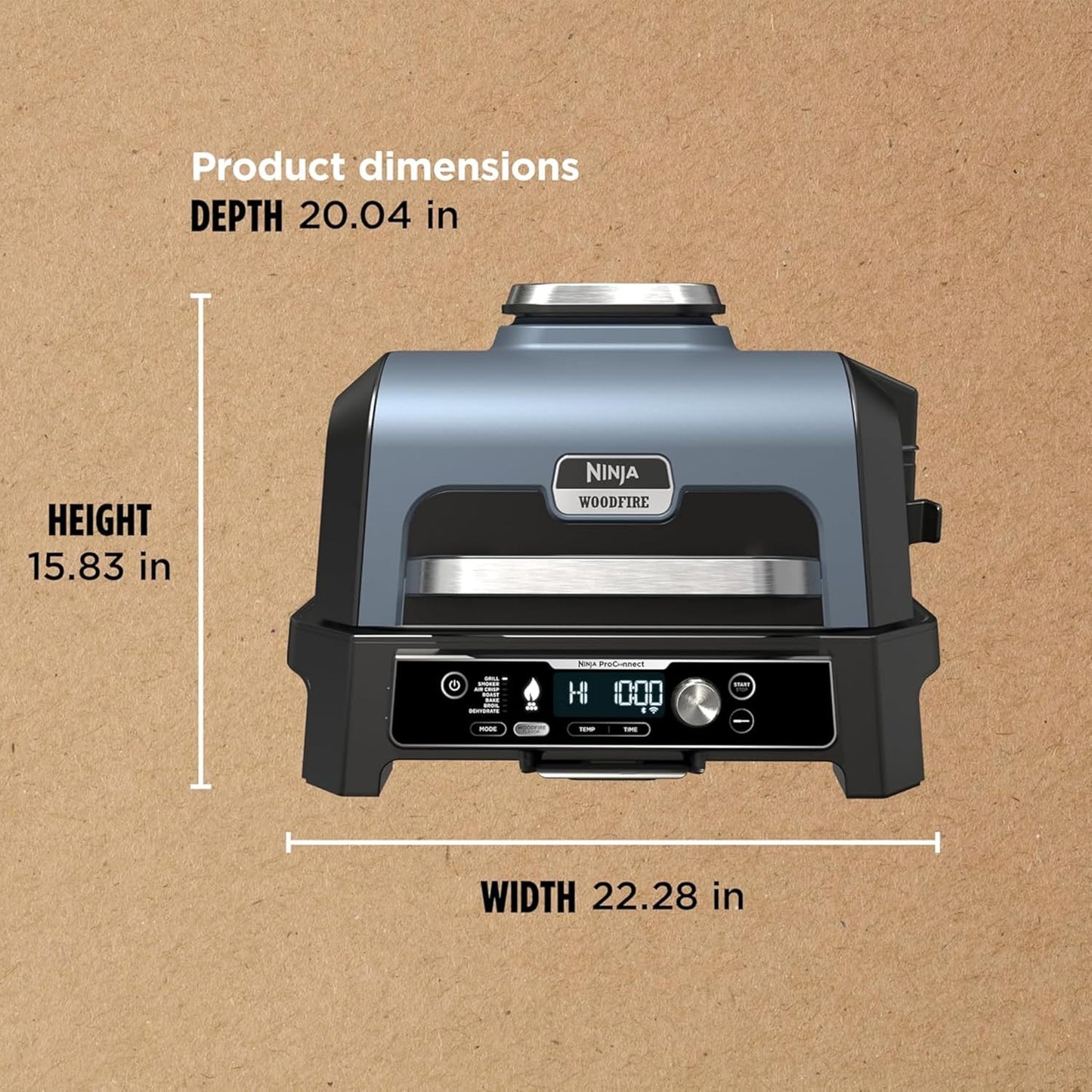 Ninja Woodfire ProConnect XL Grill & Smoker