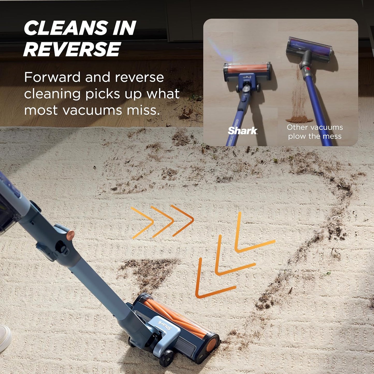 Shark PowerDetect Speed Clean & Empty Vacuum