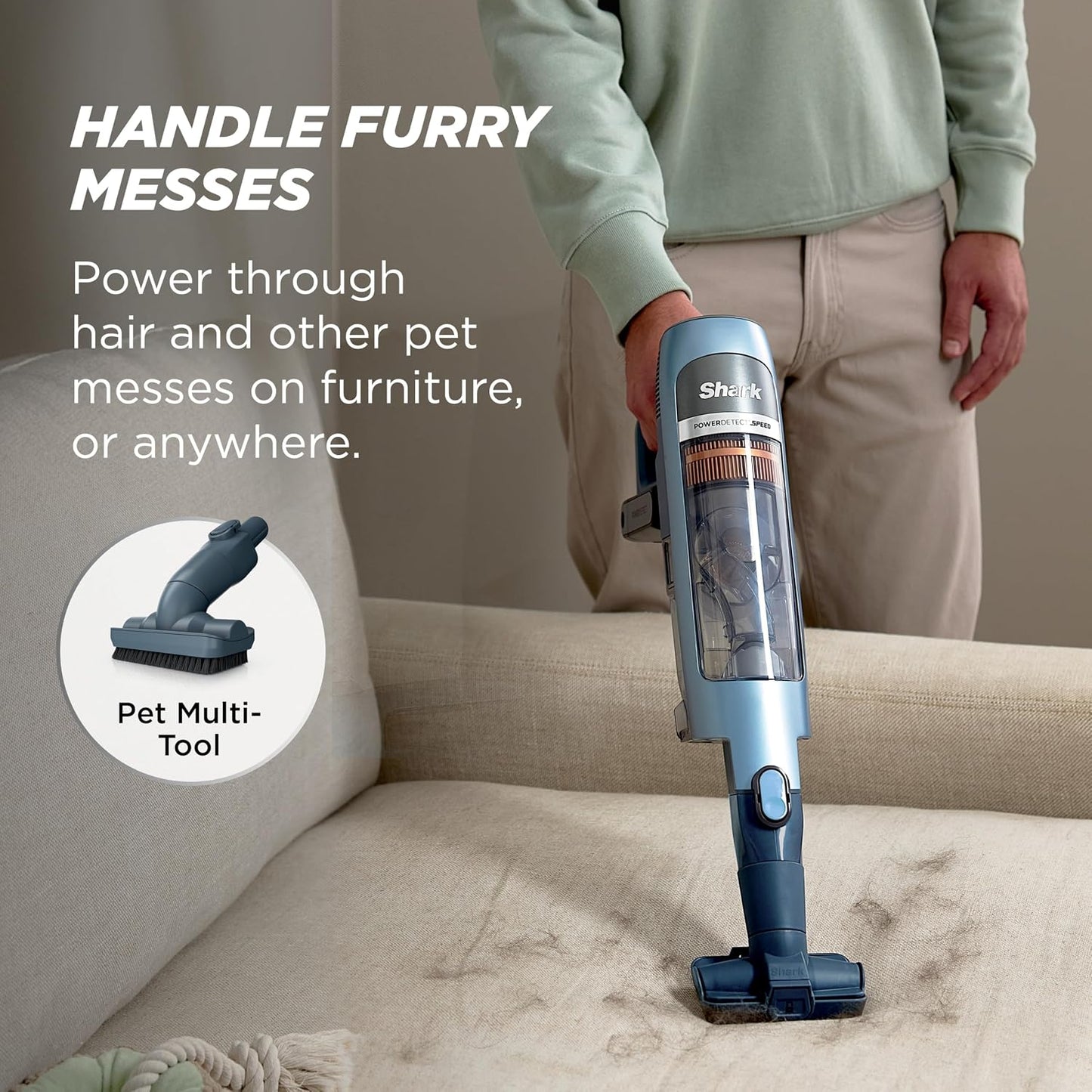 Shark PowerDetect Speed Clean & Empty Vacuum