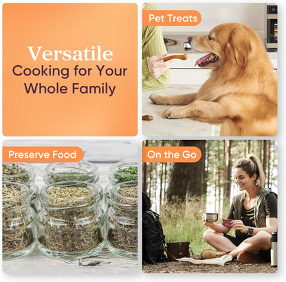 Cosori Food Dehydrator, 6 Stainless Steel Trays – 6.5 Sq Ft