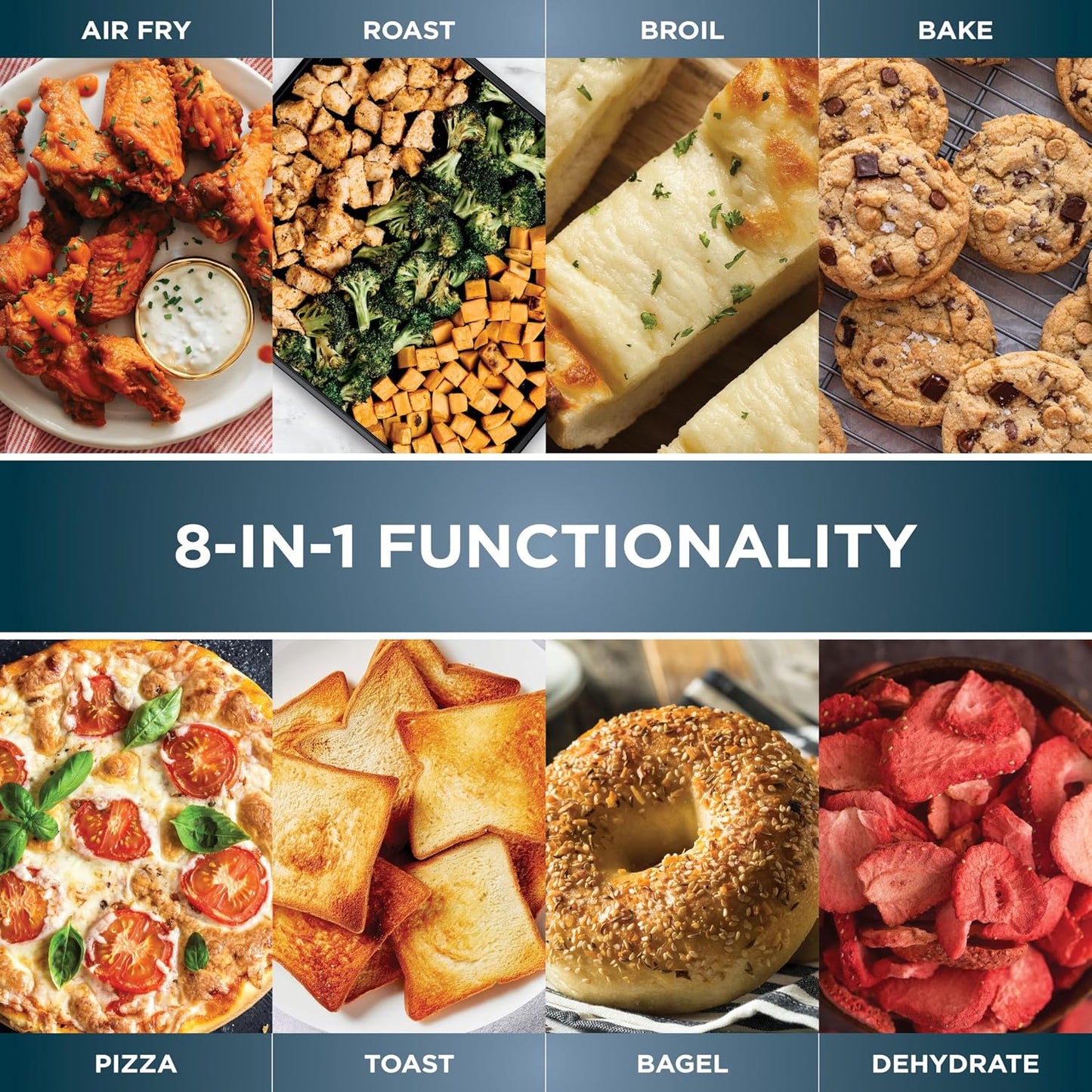 Ninja Flip Toaster Oven & Air Fryer, 8-in-1 – SP151