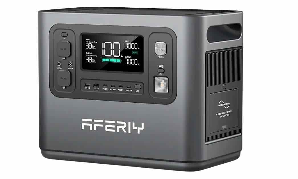 AFERIY P110 Portable Power Station 1200W 960Wh