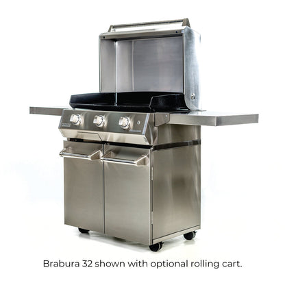 Brabura 32 Gas Griddle (Enameled Cast Iron)