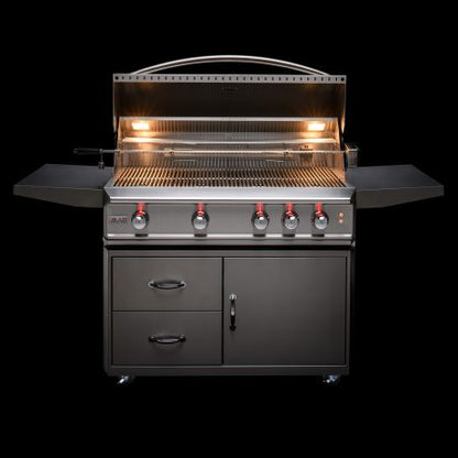 Blaze Grill Cart For 44" Professional 4-Burner Gas Grills - BLZ-4PRO-CART-LTSC