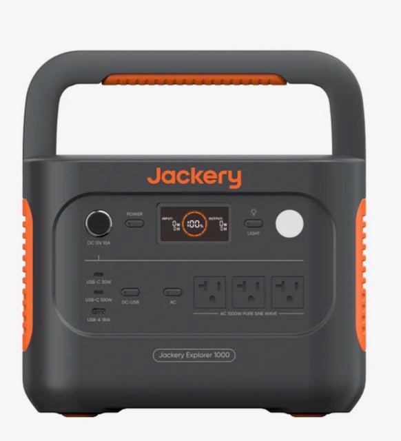 REFURBISHED Jackery Explorer 1000 V2 Portable Power Station
