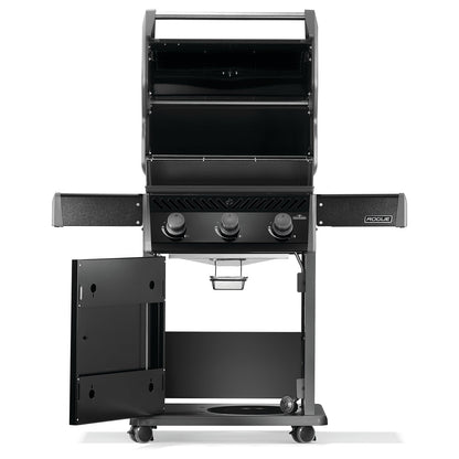 Napoleon Rogue 425 Gas BBQ Grill (Black) w/ Stainless Steel Grids 3-Burner