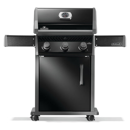 Napoleon Rogue 425 Gas BBQ Grill (Black) w/ Stainless Steel Grids 3-Burner
