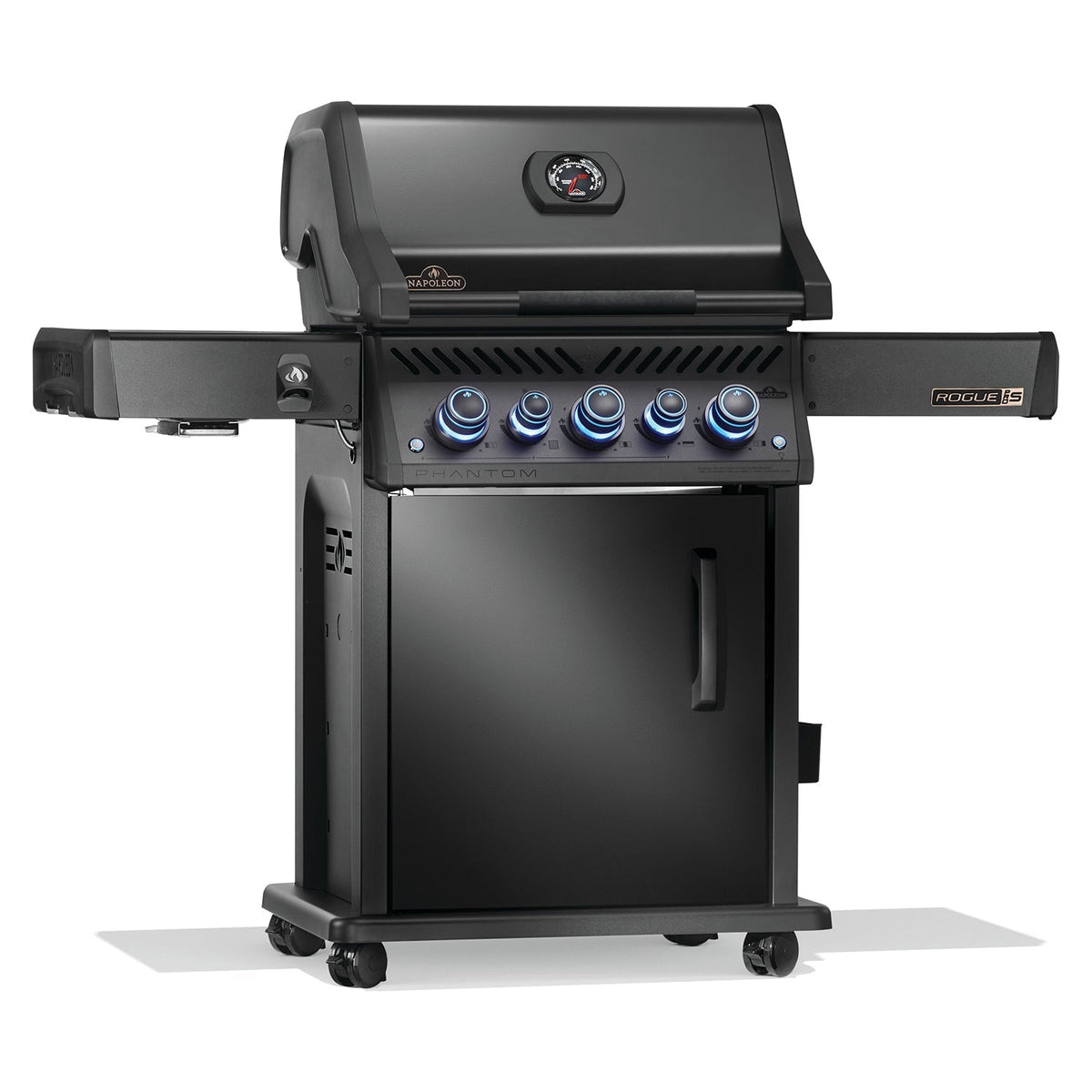 Napoleon Rogue PRO-S 425 RSIB Phantom w/ Infrared Side & Rear Burner (Matte Black) 5-Burner