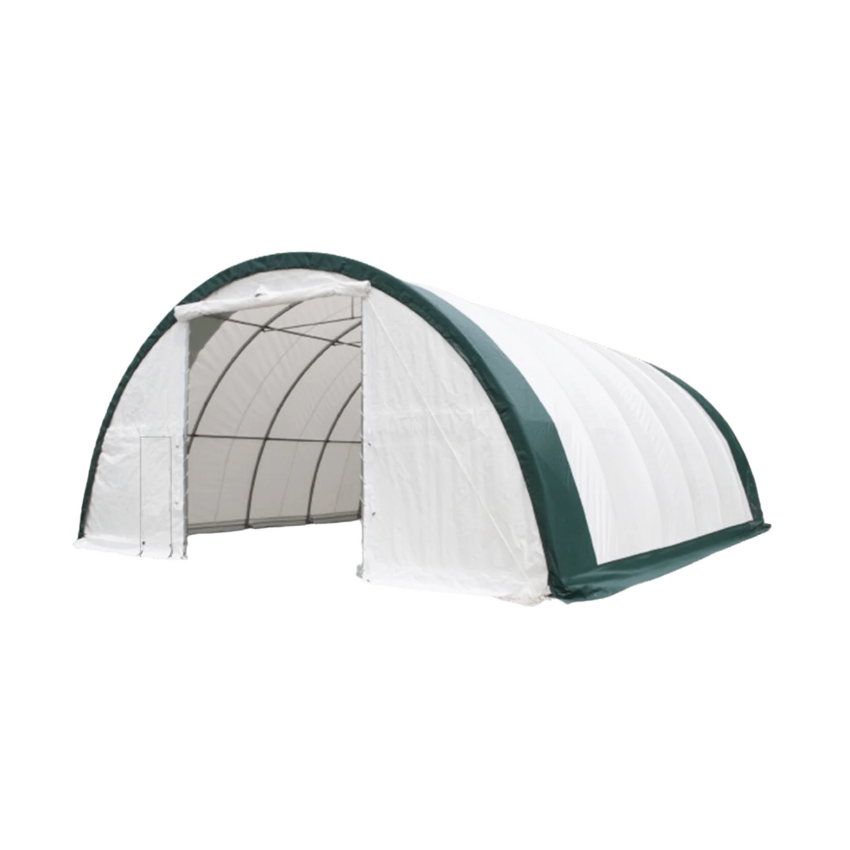 W 40FT x L 80FT x H 20FT Single Truss Arch Storage Shelter
