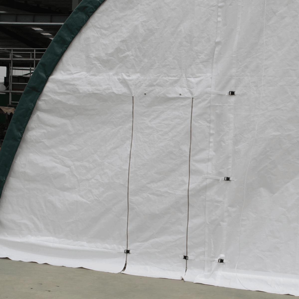 W 40FT x L 80FT x H 20FT Single Truss Arch Storage Shelter