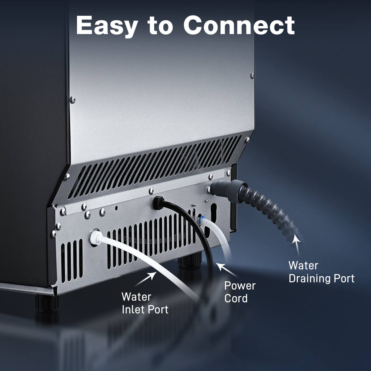 Freestanding Commercial Ice Maker - Z5845A - Multiple Sizes - 100LBS 200LBS 265LBS