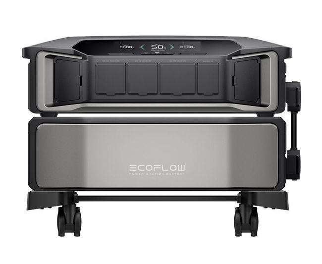 Ecoflow Delta Pro Ultra with 4x 125W Bifacial Modular Solar Panels - 500W