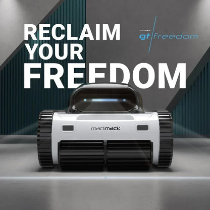 Madimack GT Freedom i45 Cordless Robotic Pool Cleaner – 4.5-Hour Runtime