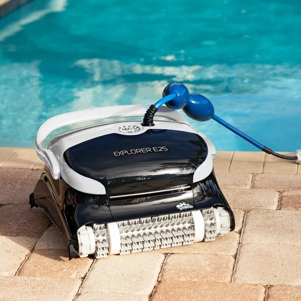 Maytronics Dolphin Explorer E25 Robotic Pool Cleaner with Wi-Fi, 99996406-XPI