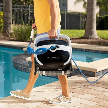 Maytronics Dolphin Explorer E25 Robotic Pool Cleaner with Wi-Fi, 99996406-XPI