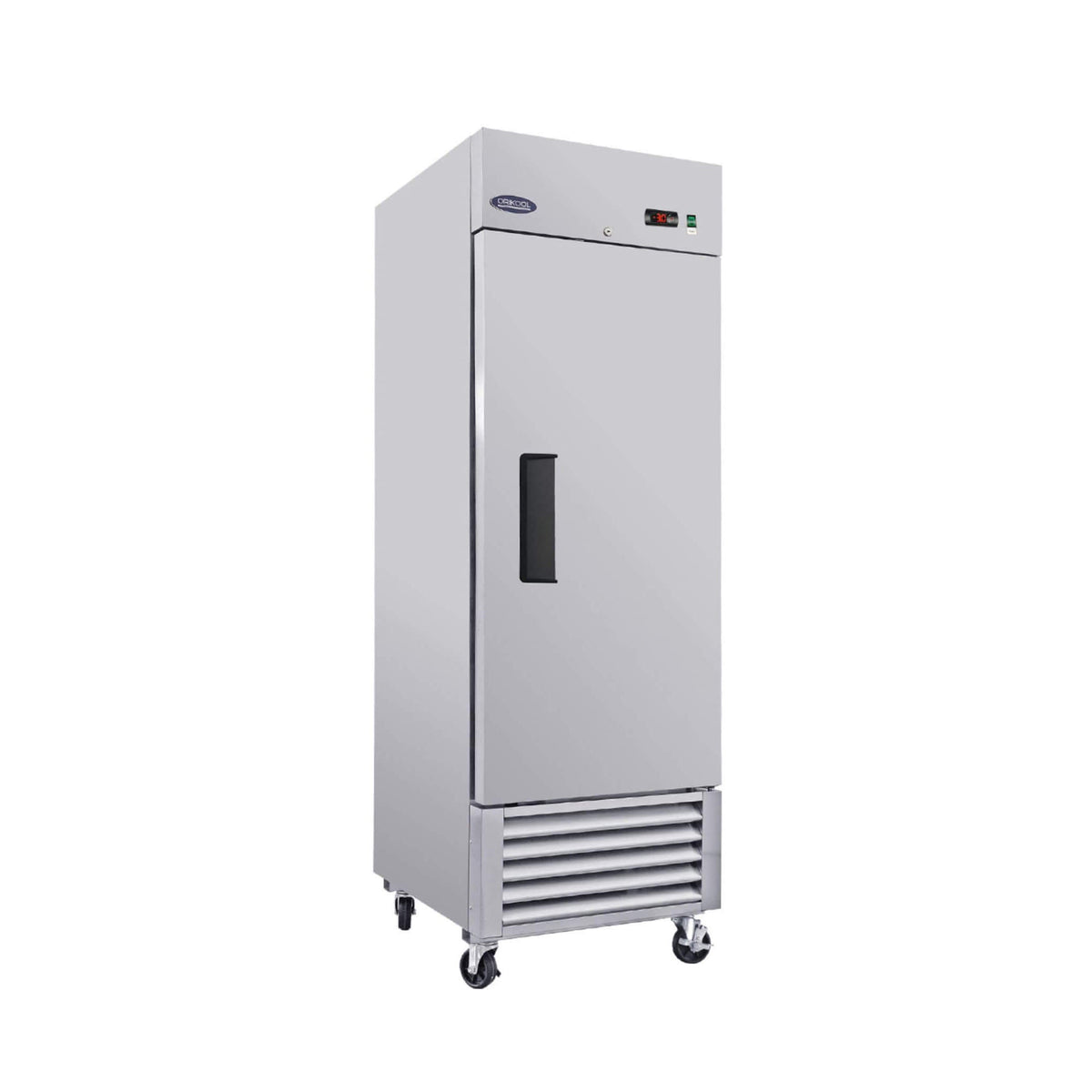 Orikool 27 Inch Commercial 23 Cu.Ft Reach-In Stainless Steel Freezer