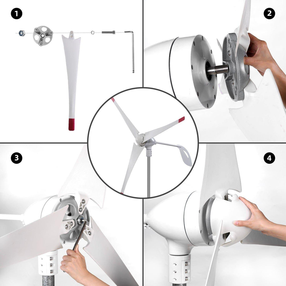Refurbished - Nature's Generator Powerhouse Wind Turbine