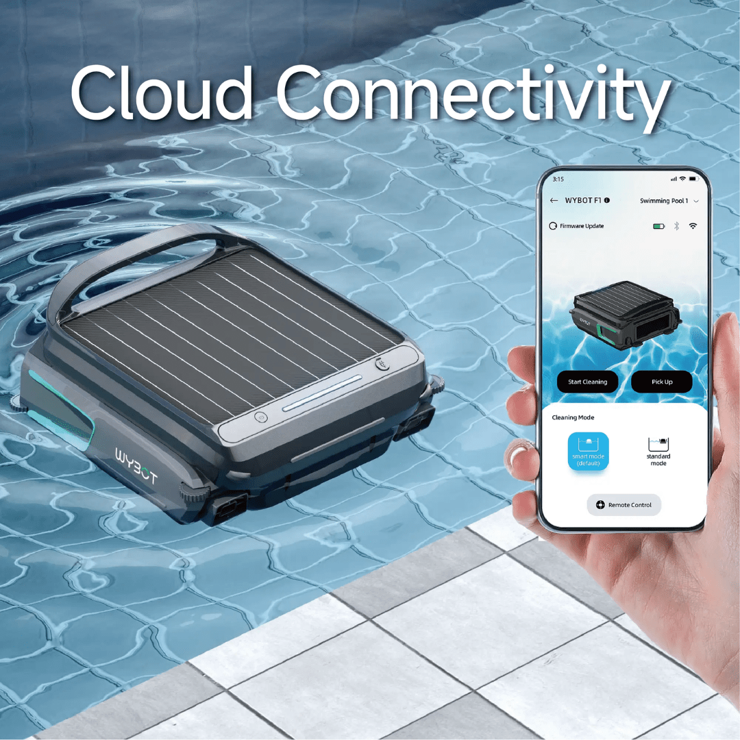 Wybot F1 Pool Skimmer Solar Powered Robotic Cleaner